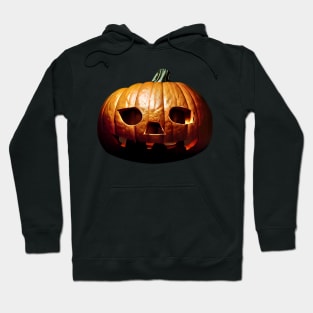 Scary Halloween Pumpkin Art Hoodie